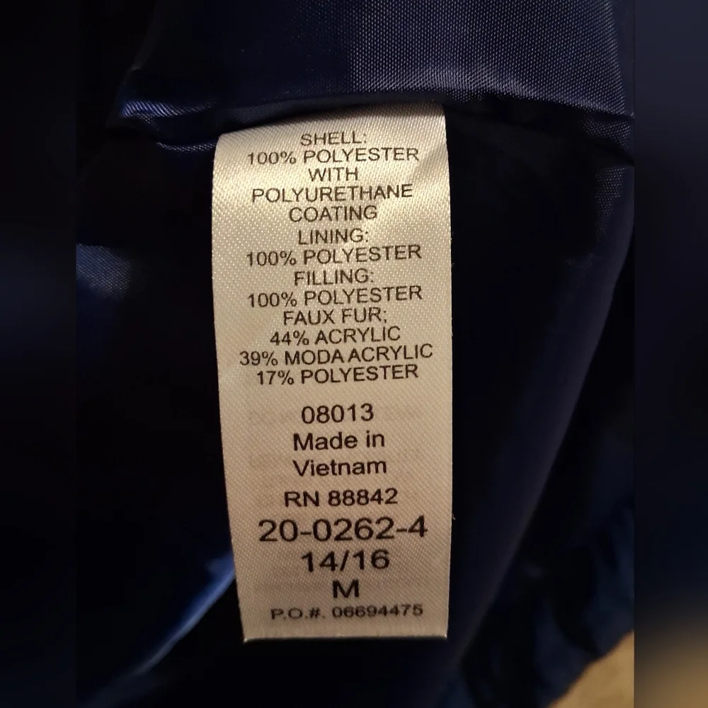 Roaman's Long Coat Evening Blue, M 14/16 - Picture 11 of 12